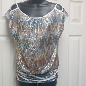 Entro Sequin Blouse